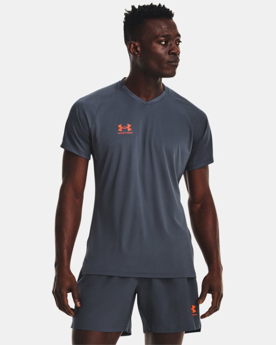 Men's UA Accelerate T-Shirt, Gray, pdpMainDesktop image number 0